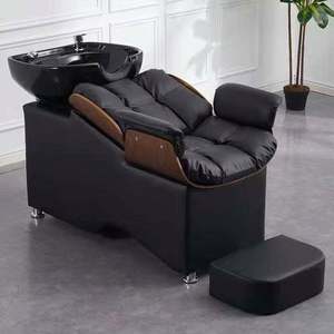 Chaise de shampooing avec les cheveux de lavage de bassin en céramique - Product Image 1