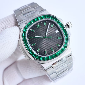 Reloj de Pulsera de Acero con Correa de Aleación de Cocodrilo para Hombre, de Alta Gama, Original, de Primera Calidad, Moderno y Sencillo, Marca de Lujo Pateks - Product Image 3