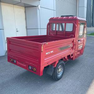 Tricycle électrique de vente directe d'usine véhicule de fret chinois à double usage capacité de charge utile de 400kg pour le <span class=keywords><strong>transport</strong></span> de marchandises de passagers - Product Image 6