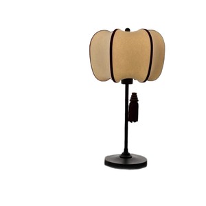 Lámpara de mesa de estilo chino E27 Led para el cuidado de los ojos, iluminación decorativa para sala de estar, dormitorio, estudio - Product Image 5
