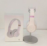 Casque sans fil Studio Pro Solo 4 de haute qualité avec ANC, design pliable, fenêtre pop-up pour V5.3, 15-20 heures d'autonomie, idéal pour DJ et sport