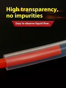 Nhiệt Độ Cao Chịu Mài Mòn Không Mùi 1/2 Inch 3/4 Inch Trong Suốt Silicone Ống Cao Su Cho Nhà Sử Dụng Đàn Hồi Ống Nước - Product Image 3