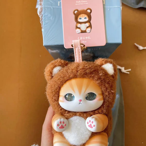 Set de 6 Piezas de Peluche de PVC/EVA con Temática de Robot Congelado Mofusand, Hecho en China, Adorno Colgante Versátil, Caja Sorpresa - Product Image 6