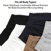 Nouveau style, pantalon court en coton 320g pour hommes, couleur unie d'été, polyvalent, sportif, mi-long, décontracté, ample, pantalon en gros.