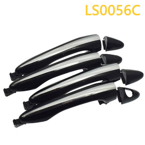 ฝาครอบมือจับประตู Adili รุ่น LS0056C สำหรับ Toyota ทำจากพลาสติกและโลหะ พร้อมแถบสีสดใส - Product Image 4
