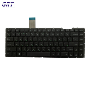 Nuevo teclado para ordenador portátil con diseño ruso RU para ASUS X401 X401A X401U X401E, teclado negro para portátil OEM de alta calidad - Product Image 1