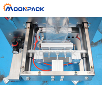 Machine d'emballage verticale Moonpack MP-VFFS-P-B 200 pour sachets de shampoing, après-shampoing, lotion, crème, avec trémie de mélange