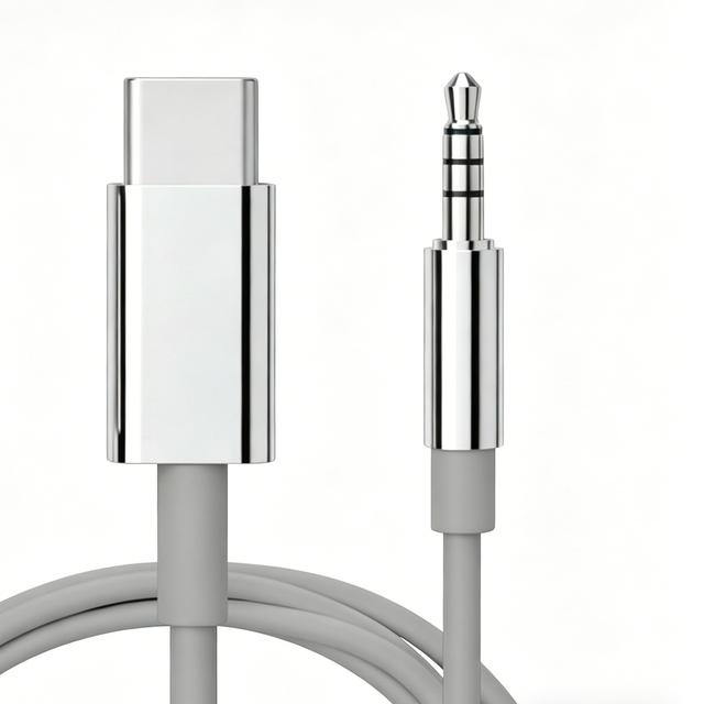 Metal Chrome Wired Earbuds Silver Wired Earphones Type C In Ear Headphones Chrome Plated Silver Earbuds