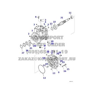 WA470-6 재고 WA480-6 위한 Huida 유압 펌프 708-1G-00060