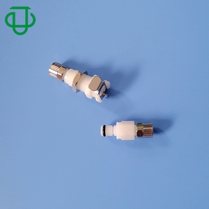 Male and female Double O-<b>ring</b> Quick <b>Coupling</b> Air Hose In-line Valved Insert Quick Connector Fittings With Metal Locking Nut - Product Image 1