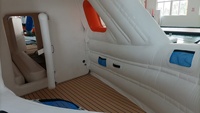 Nouvelle Arrivée 2026 – Yacht Gonflable Géant de Luxe pour 10 Personnes, Haute Pression, Idéal pour Fêtes Nautiques