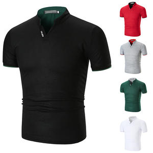 <span class=keywords><strong>Polo</strong></span> Premium da uomo di alta qualità maglietta <span class=keywords><strong>Polo</strong></span> moda con colletto alto - Product Image 2