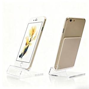 Thân thiện với môi tùy chỉnh rõ ràng <span class=keywords><strong>Acrylic</strong></span> điện thoại di động hiển thị đứng chủ điện thoại di động đứng - Product Image 4