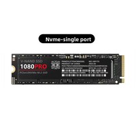 SSD NVMe M.2 Haute Vitesse, Disque Dur Interne M2 à Base de NVMe NGFF, Qualité Pro 1080, Extensible jusqu'à 4 To