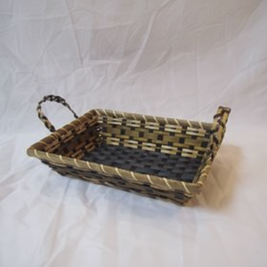 ตะกร้าสานจากผักตบชวา ราคาประหยัด เป็นมิตรกับสิ่งแวดล้อม พร้อมหูหิ้วสะดวกสบาย เหมาะสำหรับห้องนอน ห้องนั่งเล่น และห้องน้ำ - Product Image 1