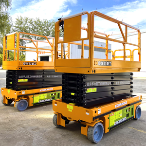 Tự hành theo dõi thang máy di động thủy lực giàn giáo điện làm việc bánh xích Nâng Nền tảng với động cơ động cơ cho địa hình gồ ghề - Product Image 4