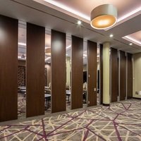Cloison de séparation mobile insonorisée pour bureau, hôtel, salle de banquet