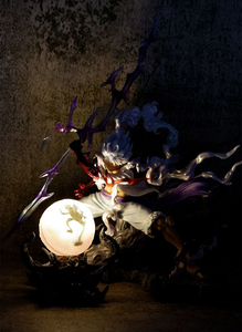 Vente en gros de figurines d'action lumineuses <span class=keywords><strong>One</strong></span> <span class=keywords><strong>Piece</strong></span> 26 cm Nika <span class=keywords><strong>Luffy</strong></span> 5 Gear Lightning, modèle de collection, figurines d'anime - Product Image 5