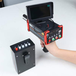Red Colour Black Hawk II Large LCD Screen 3D Long Range Treasure Gold Silver Copper Precious Metals Detector Finder - Product Image 2