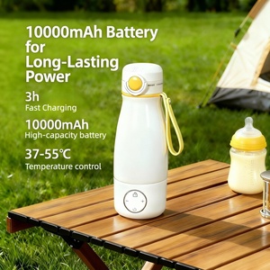 Chauffe-biberon électrique sans fil USB portable 360ML 100W, nouveau design, chauffe-biberon de voyage pour l'alimentation des bébés, vente chaude - Product Image 4
