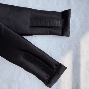 Heenlong Doux Spandex Soie pour La Peau Des Yeux Anti Rides Grande Taille pour Total Blackout Large Velcro <span class=keywords><strong>Oreille</strong></span> Couverture Masque Pour Les Yeux 40g - Product Image 5