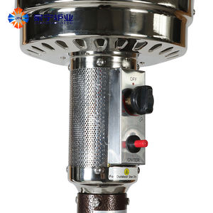 Muebles de exterior de hierro con recubrimiento en polvo negro del fabricante, fácil instalación, tipo Seta, Patio, GLP, Gas propano, jardín eléctrico - Product Image 3