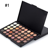 Palette d'ombres à paupières Palette de maquillage 40 couleurs Matte Eyeshadow Waterproof Makeup Mixer Palette Make-up For Women Beauty