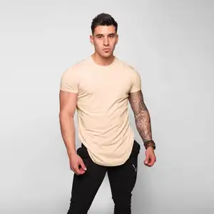 Camiseta Unisex de algodón/poliéster por sublimación, camiseta suave con estampado personalizado, camiseta blanca deportiva en blanco, camiseta de secado rápido para hombres
