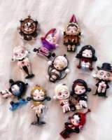 Figurines PVC SKULLPANDA Image Reality Popmart en boîte mystère, lot de 12 boîtes, échelle 1/72, jouets tendance, poupée surprise, cadeau de collection