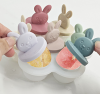 Moules à sucettes glacées en silicone pour bébés, fabricant de glaces pour tout-petits, mini-moule de congélation pour lait maternel et jus de fruits