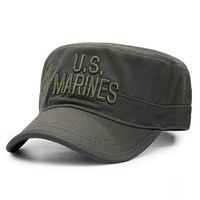 Nouvelles casquettes de camionneur brodées, casquettes personnalisées camouflage, casquettes plates, casquettes de baseball américaines