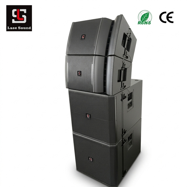 Professional Speakers Active 12 Inch Line Array System Germany DSP Audio Sound Equipment for Outdoor Concert
