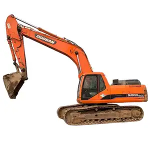 Ekskavator hidrolik tangan kedua Korea Selatan asli 30 ton Doosan DH300 DX300 1.6 ember kubik