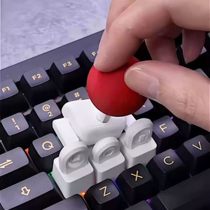 Teclas de joystick para juegos impresas en 3D, teclas direccionales WADS para teclado mecánico universal, diseño en inglés - Product Image 1