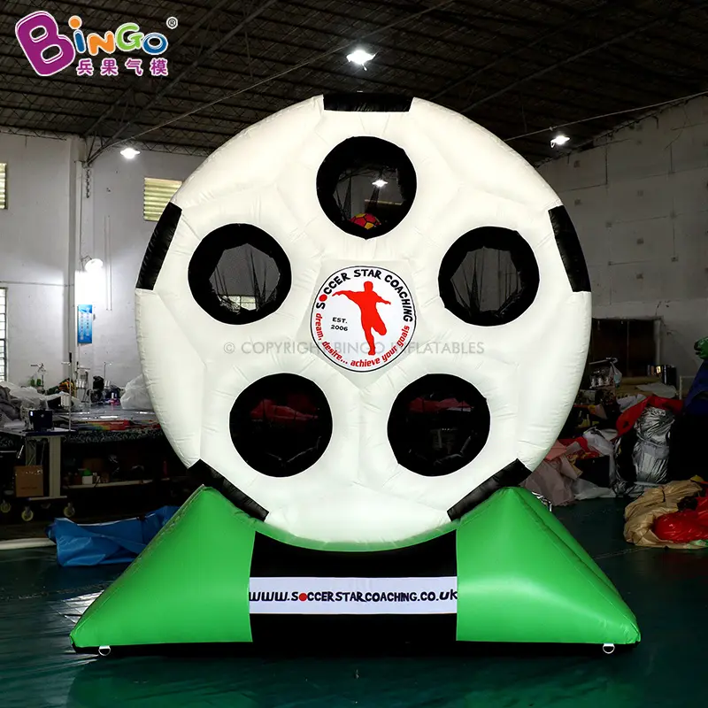 Bingo Inflatable Soccer Dart Outdoor Football Shooting Inflatable Sport Games Giant Inflatable Football Goal