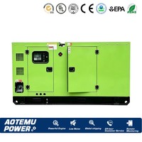 Générateur diesel silencieux triphasé 100KVA 120KVA 150KVA 50Hz 400V avec contrôleur numérique pour alimentation électrique
