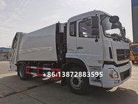 Camion à ordures compacteur diesel manuel robuste et haute compression CLW 20CBM 4x2 |   Solution de gestion des déchets de qualité industrielle