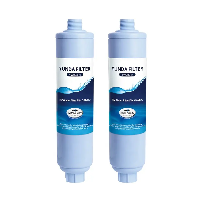 NSF Certified Reduces Odors Bad Taste Rust Chlorine, Ideal for RV and Marine use brand 40043 40013 40041 Inline RV Water Filter