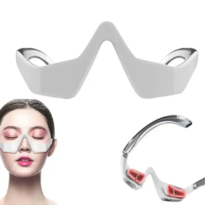 Masseur oculaire 3D à micro-courant, lumière rouge, sans fil, étanche, USB-C, appareil de beauté anti-rides et anti-cernes - Product Image 3