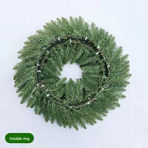 Guirnalda de Navidad Guirnalda de ratán 30/40/50/60cm Mall Hotel Show Window Guirnalda de Navidad Real Touch Guirnalda de Navidad al por mayor - Product Image 2