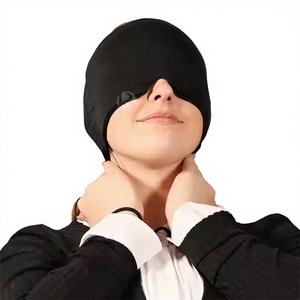 Custom Reusable Gel Ice Hot & Cold Compress <b>Cap</b> Migraine Relief <b>Headache</b> Hat Mask Wrap - Product Image 1