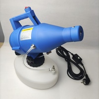 Pulvérisateur atomiseur électrique ULV automatique portable 4,5 L, machine à brouillard froid en acier inoxydable pour jardin, brumisateur à brancher 1200W