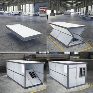 热销20英尺钢制Z型折叠集装箱房便携式预制中式设计浴室适用于家庭学校公寓 - Product Image 3