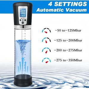 Pompe à pénis électrique automatique, étanche IPX7, vibrante, écologique, pour agrandir le pénis et se masturber, jouet sexuel pour hommes - Product Image 2