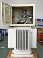 Stabilisateur de tension servo 2500 kVA triphasé refroidi à l'huile, régulateur de tension en cuivre SVC AC industriel TNS