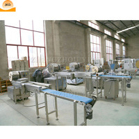 Machine automatique à ressort de pâtisserie, électrique et à gaz, en acier inoxydable, fabriquer des rouleaux de pâtisserie