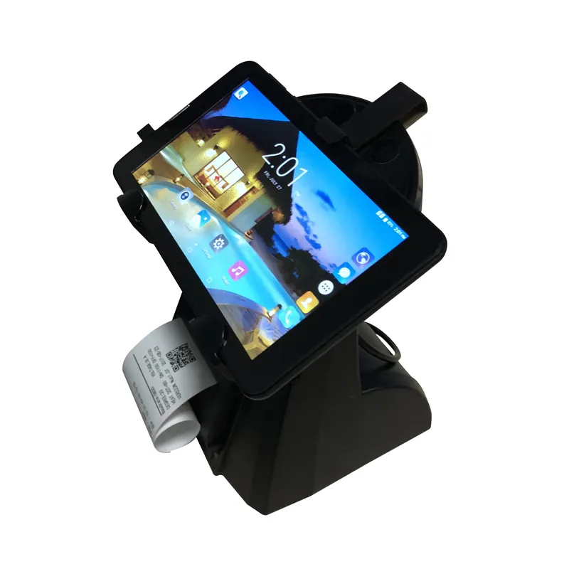 새로 설계된 USB 2 인치 데스크탑 미니 휴대용 올인원 잉크 영수증 POS 비 라벨 열 프린터 58mm 태블릿