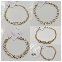 Bracelet en cuivre plaqué or XUPING avec perles et zircons, pendentif cœur d'ange, chaîne tendance pour femmes