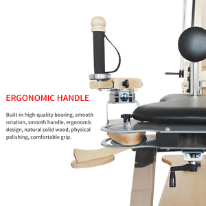 Chêne Érable Bois Exercice Stretch Board Jumping Syntonic Machine En Bois Cas Pilates Fitness Poulie Tour pour La Santé Du Corps Corps - Product Image 6