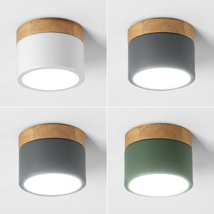 Hiện Đại Trong Nhà Văn Phòng Đèn Trần Đồ Đạc Gỗ Và Kim Loại Led Chiếu Sáng Trần - Product Image 2